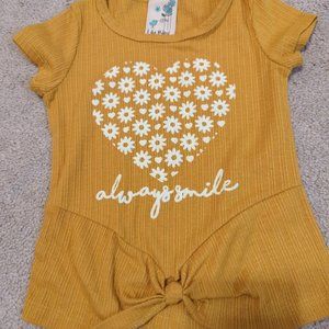 Always Smile toddler top